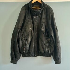 Women's Black Leather Jacket